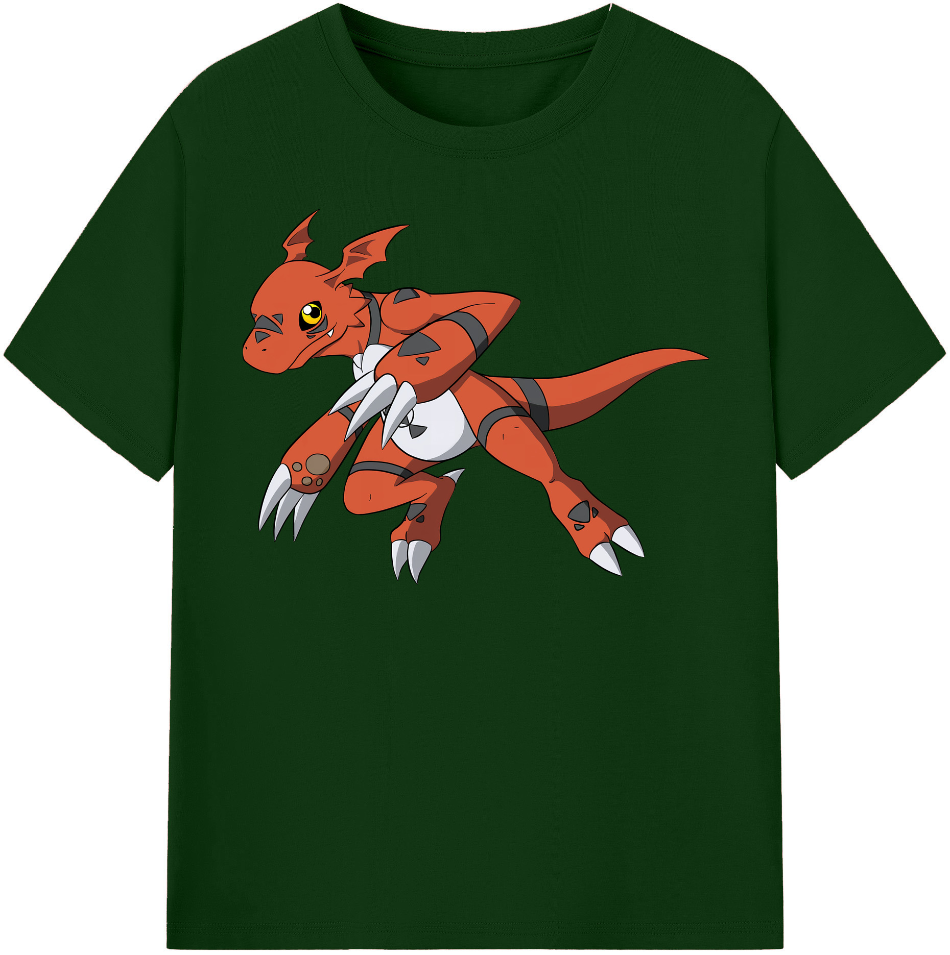 （画像用） Digimon デジタルモンスター/デジモン 綿100％半袖Tシャツ（フロントプリント）